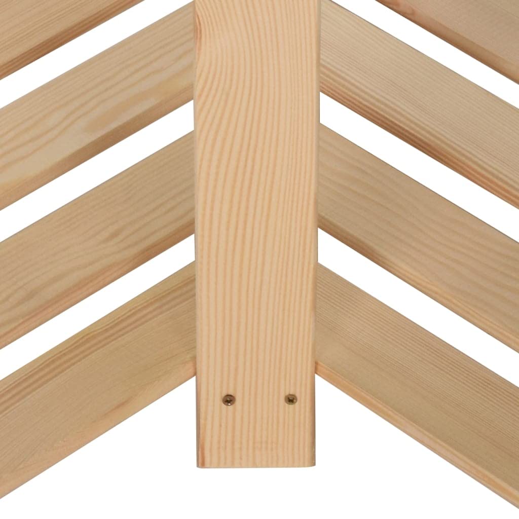 Générique Étagère d'angle de Rangement 5 Niveaux 82,5x82,5x170 cm Pin,Entreprise & Industrie,Stockage Industriel,Étagères industrielles,327323