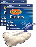 Vista 1 de EnviroCare Microfiber Duster Refill Designed to Fit Swiffer Unscented Multi-Surface Dusters 32 Pack