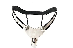 Male Stainless Steel Adjustable Chastity Belt