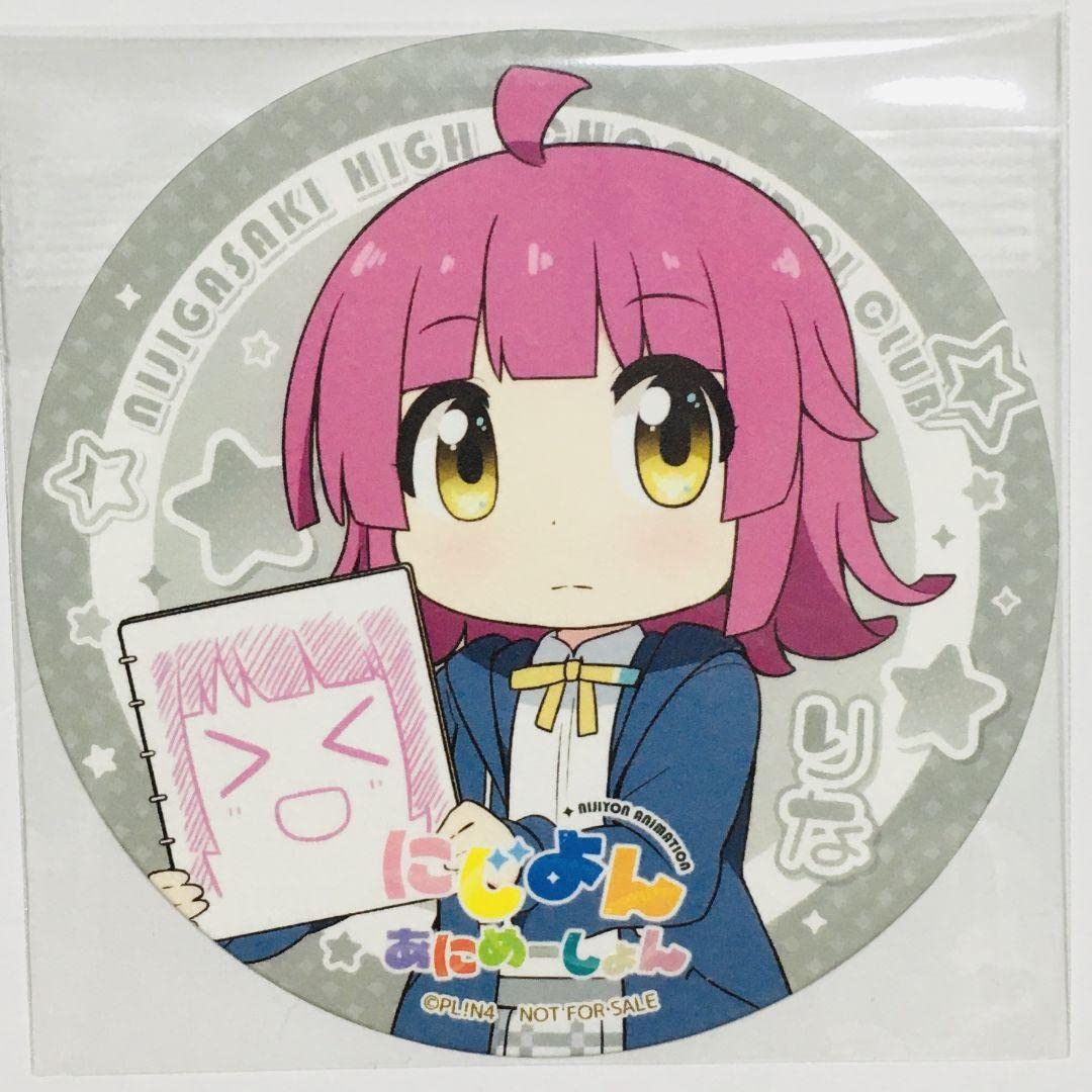 Amazon.co.jp: 天王寺璃奈 にじよん お台場 キッチンカー コースター 