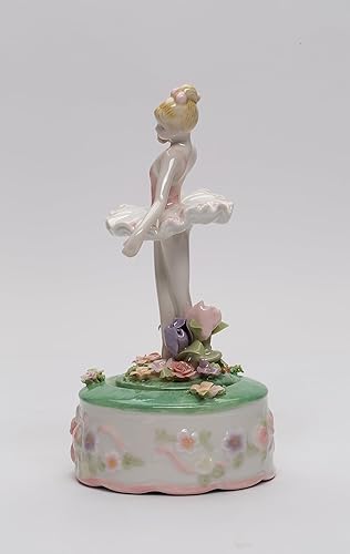 Miniatura 5 de Cosmos 96206 Figura musical de bailarina de porcelana fina, 7-12 pulgadas