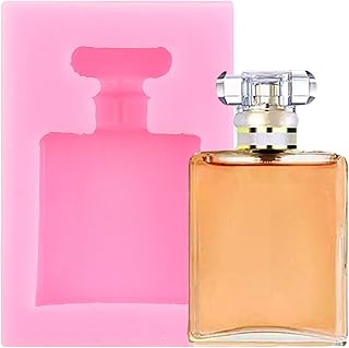Makeup Perfume Bottle Silicone Fondant Molds For Cake Decorating Cupcake Topper Chocolate Candy Gum Paste Polymer Clay