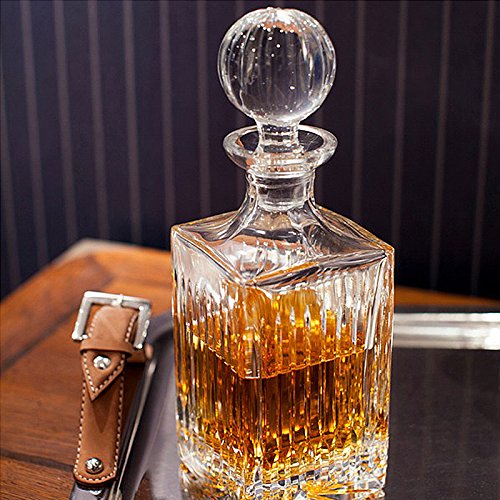 Newport Caraffa di cristallo Southfork con rilievo e coperchio per 750 ml