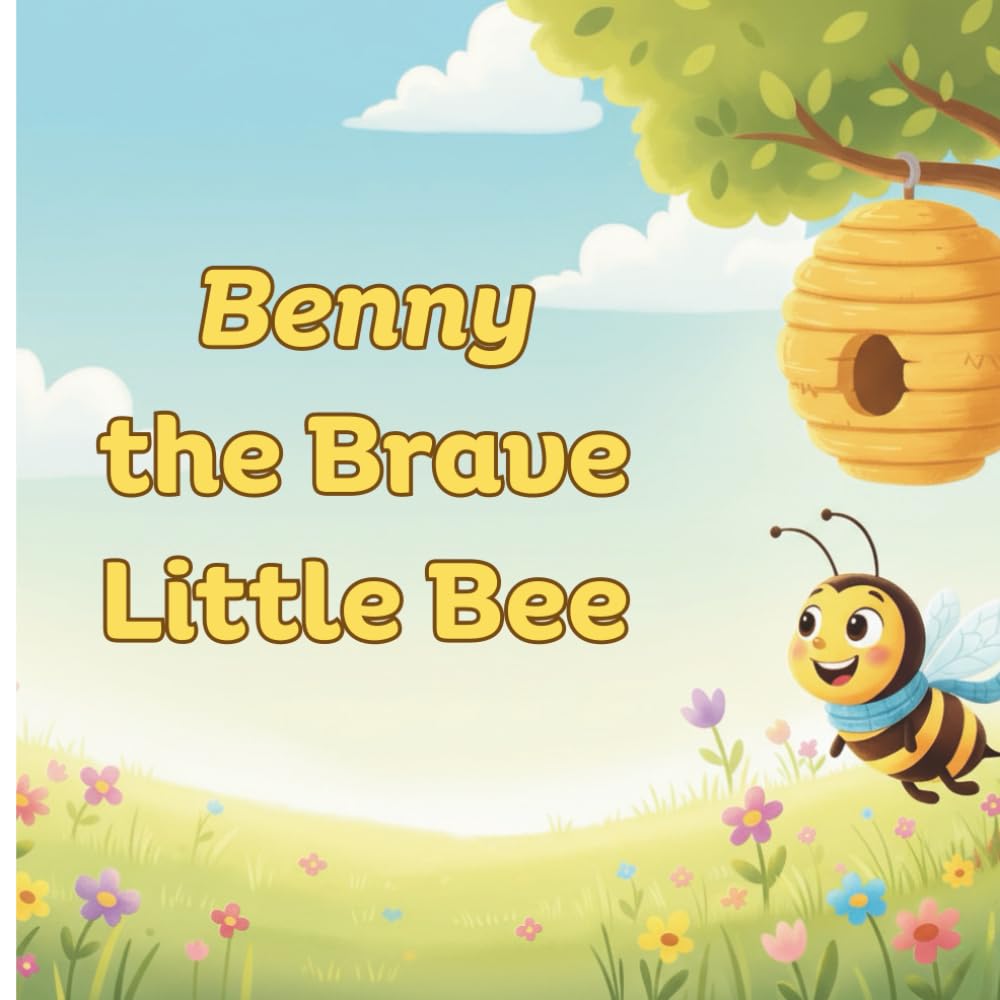 Benny the Brave Little Bee: Children’s Story About Facing Fears and Finding Confidence. Ages 2 to 6