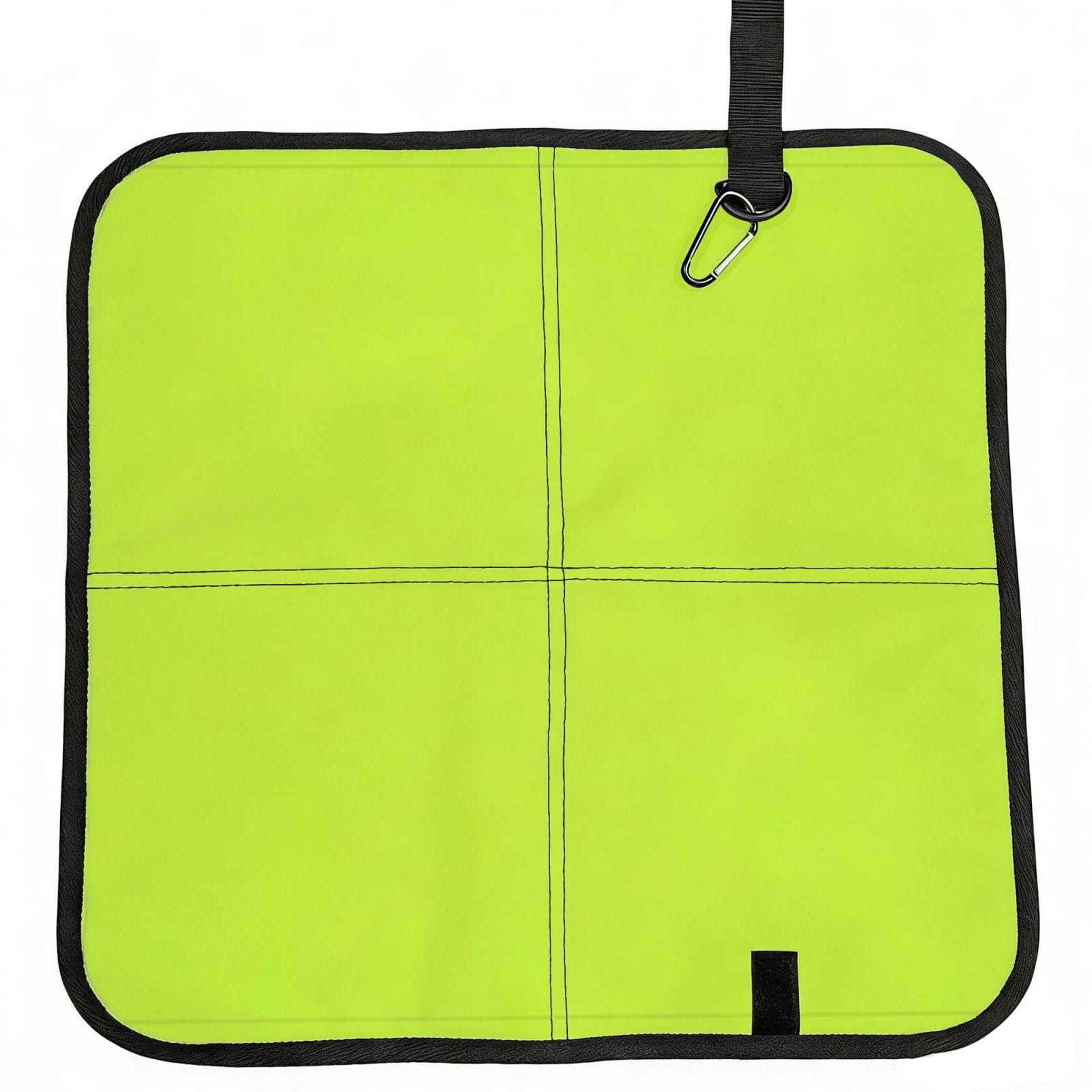 DUYIOKH Bright Lime Print Foldable Portable Seat Cushion for World Cup Games, Camping and Outdoor Activities