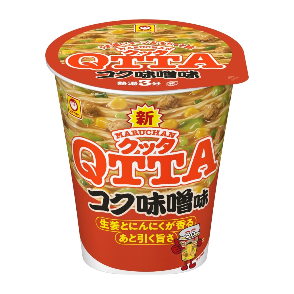 Amazon.co.jp: MARUCHAN QTTA コク味噌味 (82g x 12個 /カップ麺