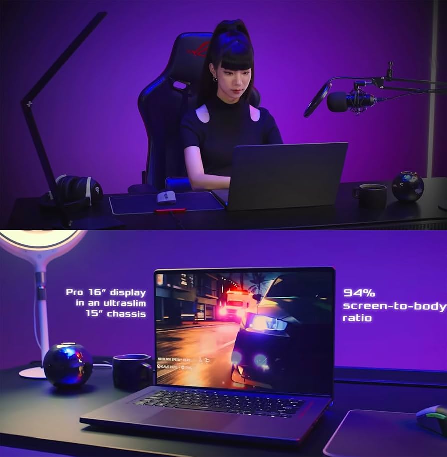 Amazon.com: ASUS ROG Zephyrus G16 Gaming Laptop-16 165Hz FHD