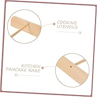 Vista 9 de Cabilock Esparcidor de masa para panqueques, herramienta de crepé de bambú, acabado liso, ligero, fácil de limpiar