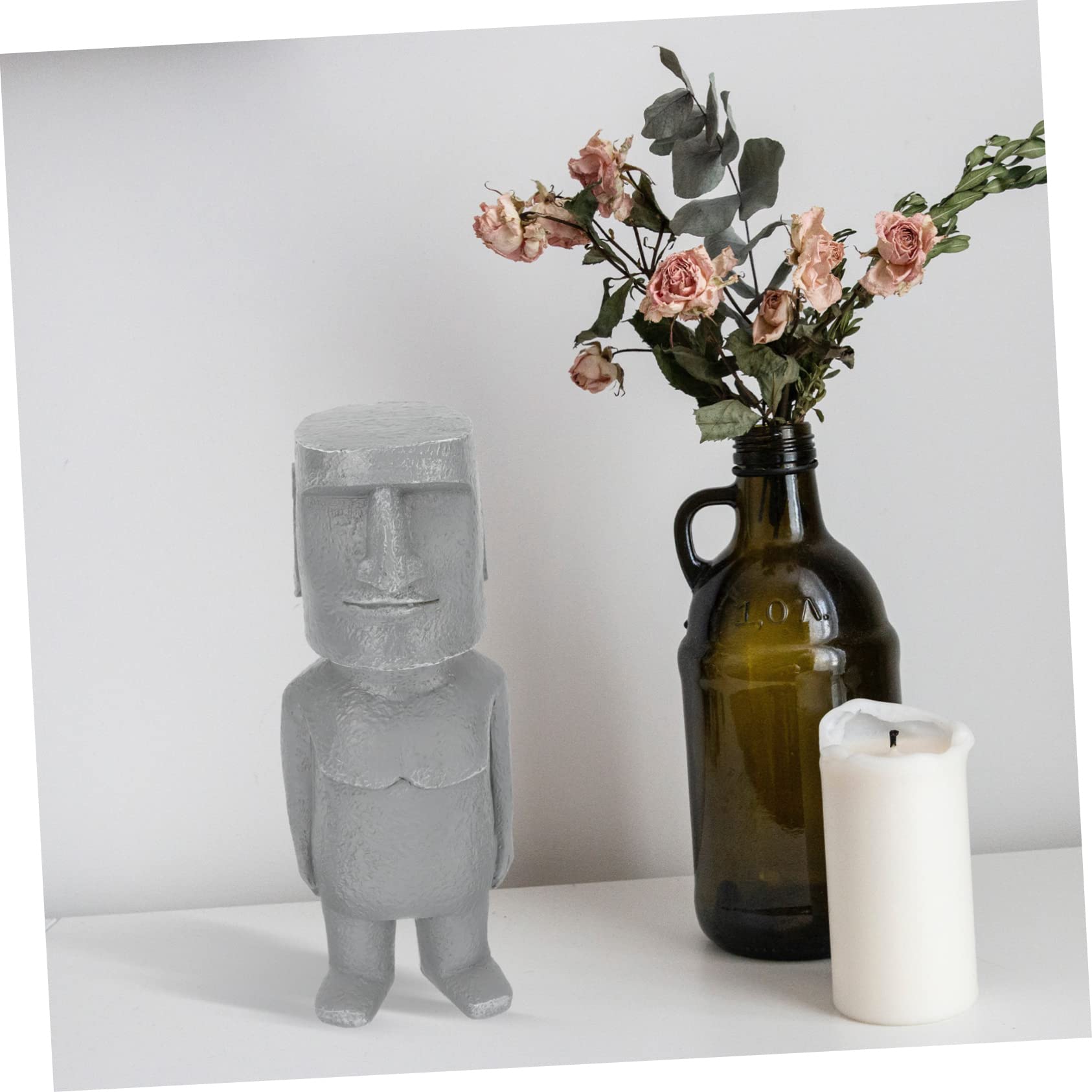 VANZACK Decorazione Moai Per Scrivania e Statua e Delicati Per Del Design e Del Pasquale