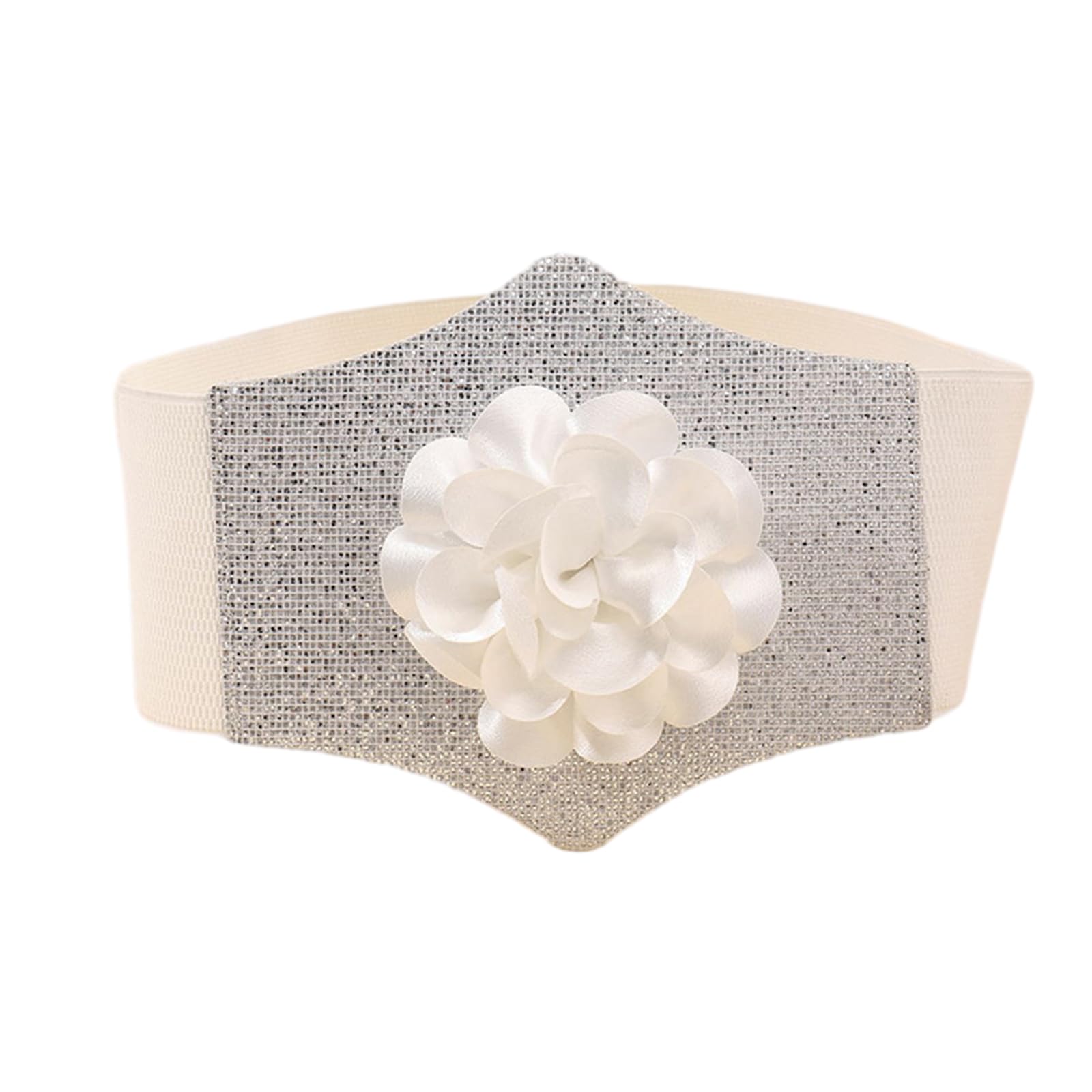 Jynqra Flower Corset Belt Waistband for Women Elastic  display picture 1