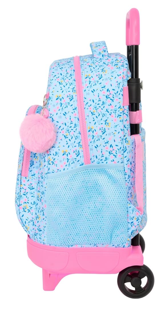 Safta VMB PARAÍSO - Mochila Grande con Ruedas, Compacta, Extraíble, Ideal para Niños de Diferentes Edades, Cómoda y Versátil, Calidad y Resistencia, 33x22x45 cm