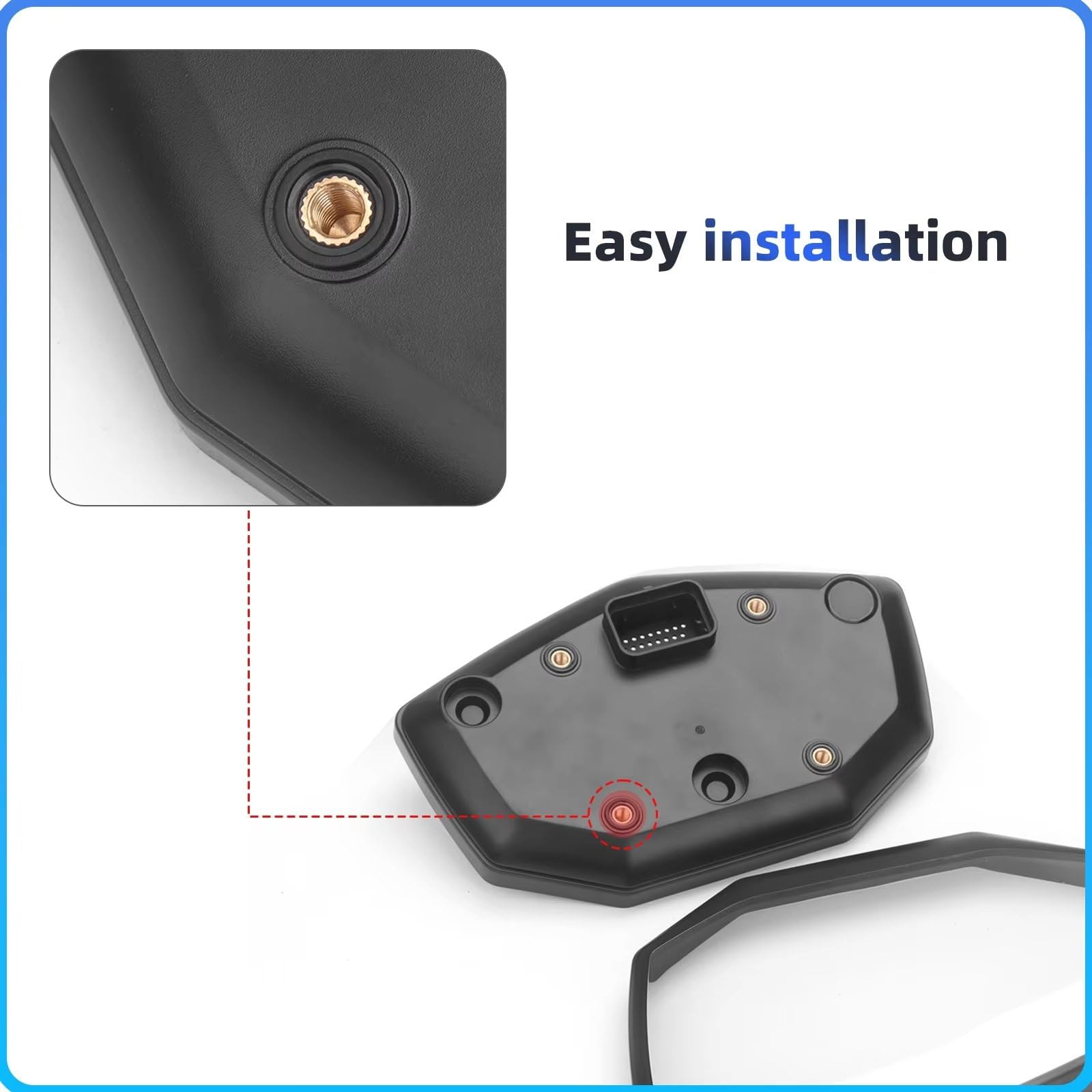 Marco Instrumento Compatible Con Aprilia Para RS660 RSV4 Tuono660 2020-2021 Velocímetro Motocicleta Tacómetro Carcasa Funda Para Instrumento