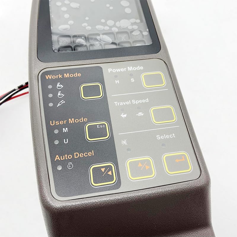 Image of Minitor Assembly Compatible with Hyundai R-7 Series R80 R110 R150 R215-7 R225 R335-7 LCD Display Meter Assy Excavator Parts