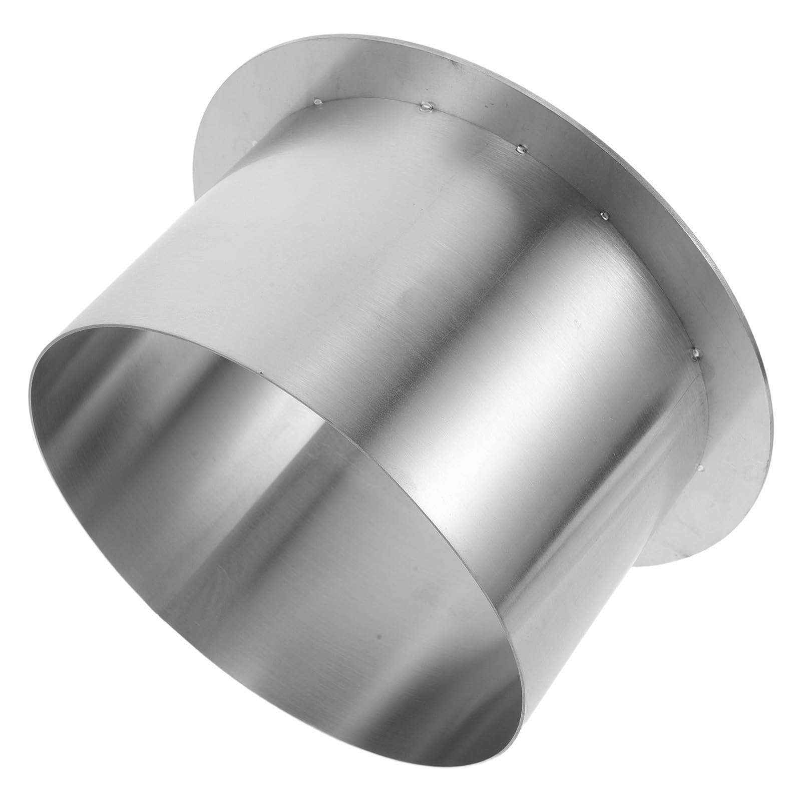 Coperchio Cestino Incassato Rotondo in Acciaio Inox, Argento