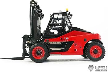 Amazon.co.jp: LESU 1/14 ラジコン 油圧 フォークリフト メタル Aoue