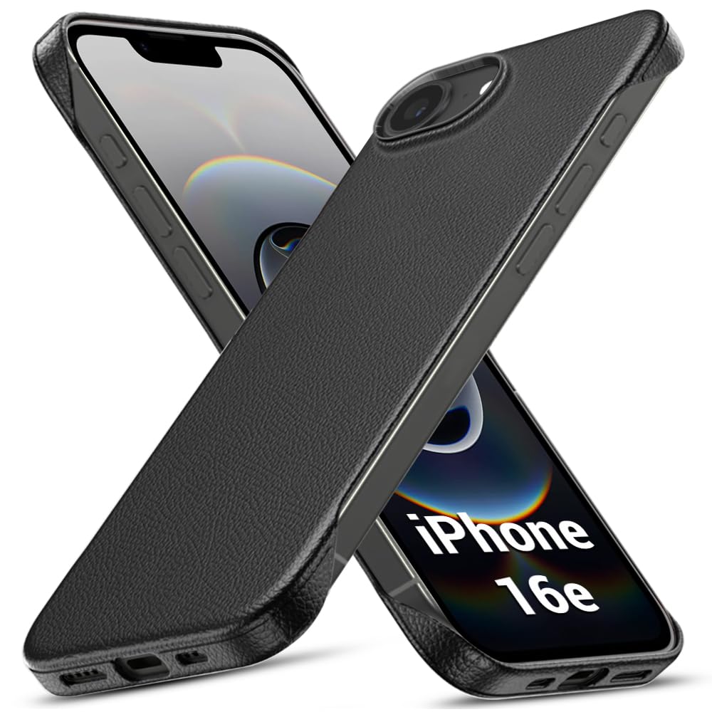 TheGiftKart Hybrid Ultimate Slim Back Case Cover for iPhone 17 Pro | Lightweight Profile | Hard Back Case Cover for iPhone 17 Pro (PC & TPU, Metal Camera Ring, Leather Texture Finish, Grey) — Amazon image 25