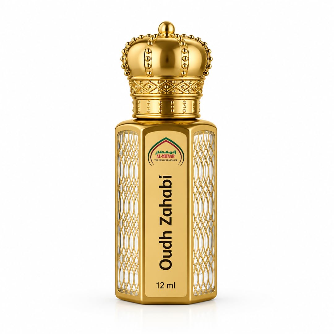Gold Edition Oud Zahabi Perfume Oil | Premium Non-Alcoholic Attar | Long-Lasting Concentrated Roll-On Fragrance | Luxury Arabic Perfume Oil for Men & Women | Daily Wear, Travel & Special Occasions | 12ml-image-31