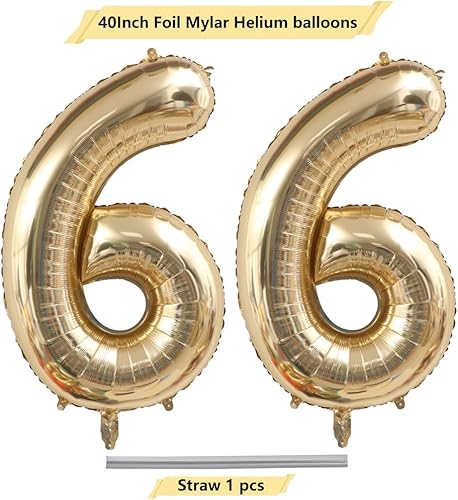 Miniatura 32 de 40 Inch Light Gold 18 Number Balloons White Gold Giant 18 Foil Mylar Helium Large Digital Balloon Champagne Gold Birthday Numbers Jumbo Balloons