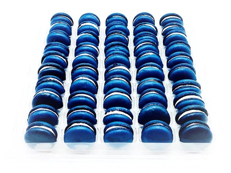 50 Pack Gluten Free French Lavender Macaron | A great addition for your bakery establishment or your next party