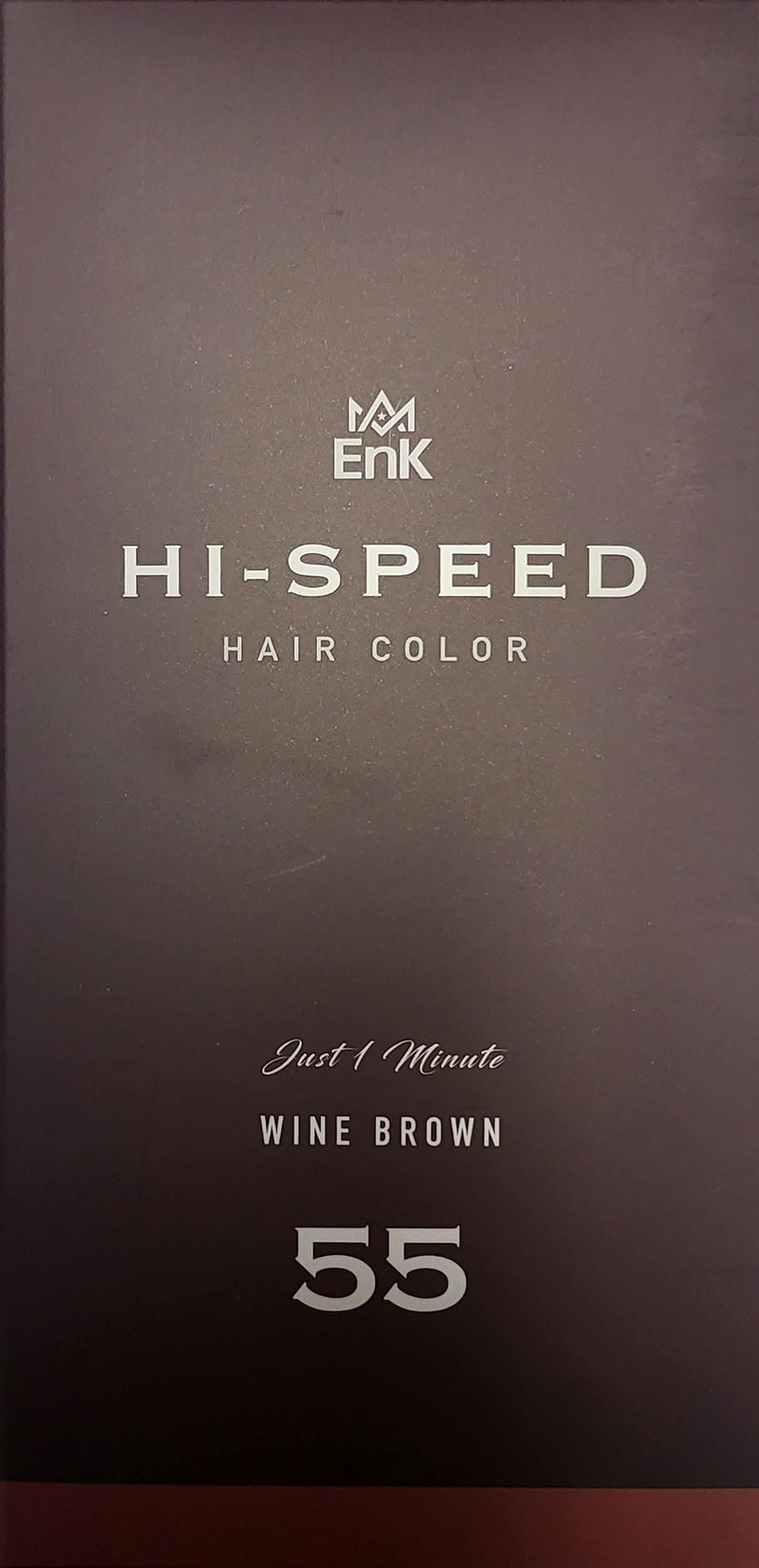 1 Minute Hi Speed Hair Color (Pack of 1, #55 Wine Brown), 17.64 Ounce (Pack of 1)