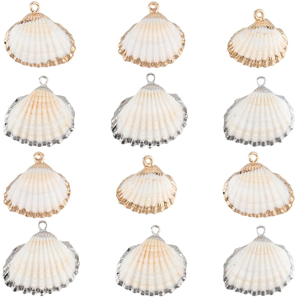 Breloques en coquillage SUNNYCLUE pour fabrication bijoux diy x20
