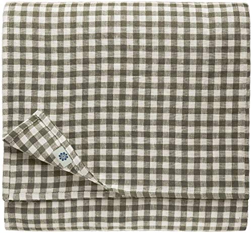 Linen & Cotton Tischdecke Tischtuch Tischwäsche Kariert Landhausstil...