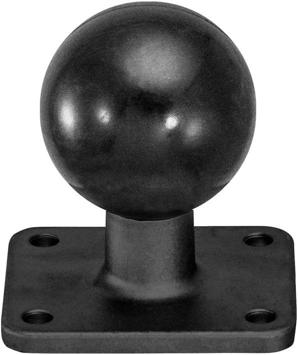 ARKONAPMAMPS38MM Metal 4 Hole AMPS to 38mm (1.5 Inch) Ball Adapter Retail Black