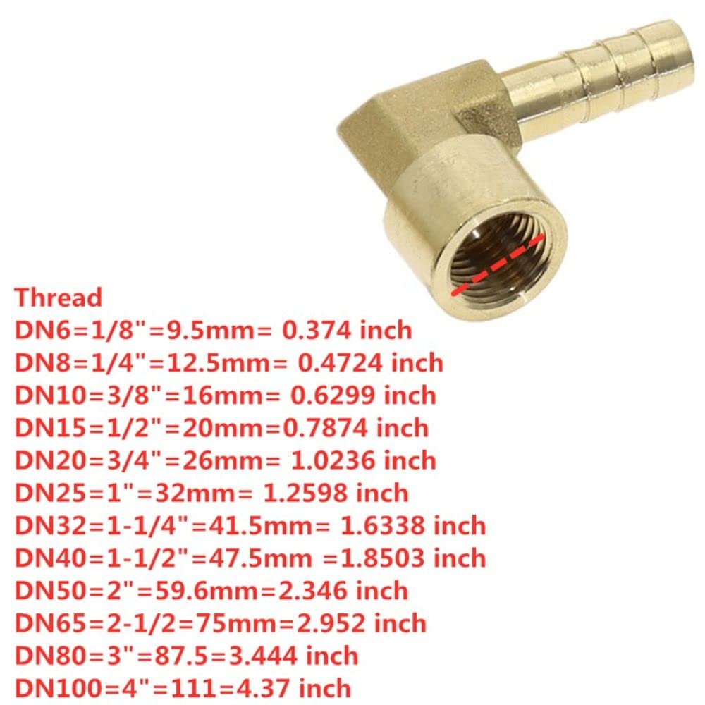 Produktbild von Midland 90° Winkel 1/2″ Invertierte Buchse X 3/8″ MNPTF – Messing, 2er-Pack