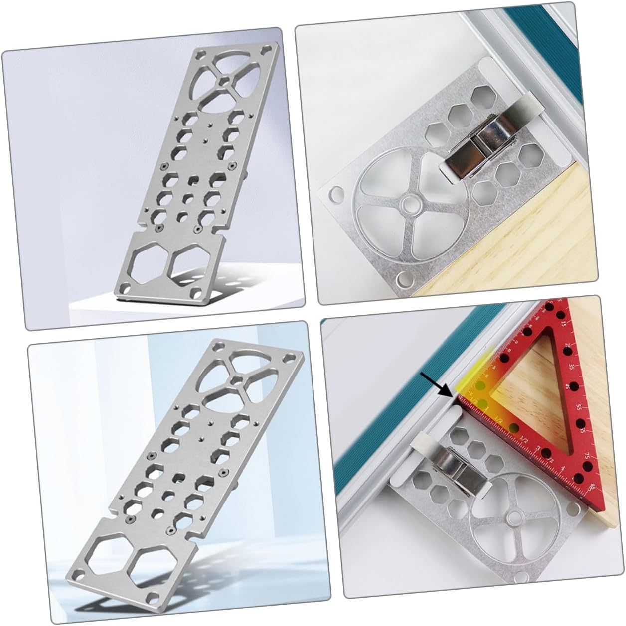 Circular Saw Guide Rail Long Track Saw Angle Board for Precise Cuts Compatible with Festool Durable Woodworking Tool for Accurate DIY Projects