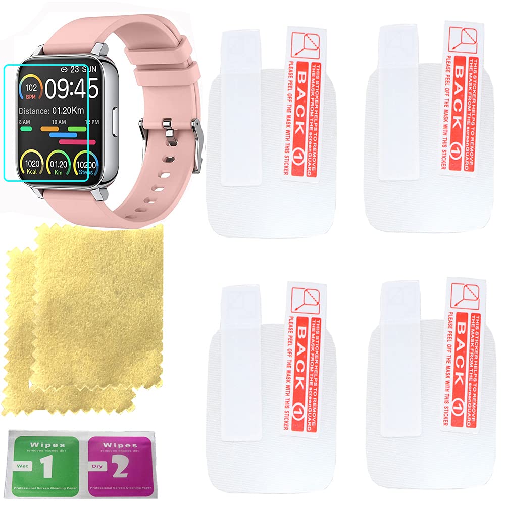 protector de pantalla de reloj inteligente 1.69 para el reloj inteligente choosice con 4PCS en un paquete