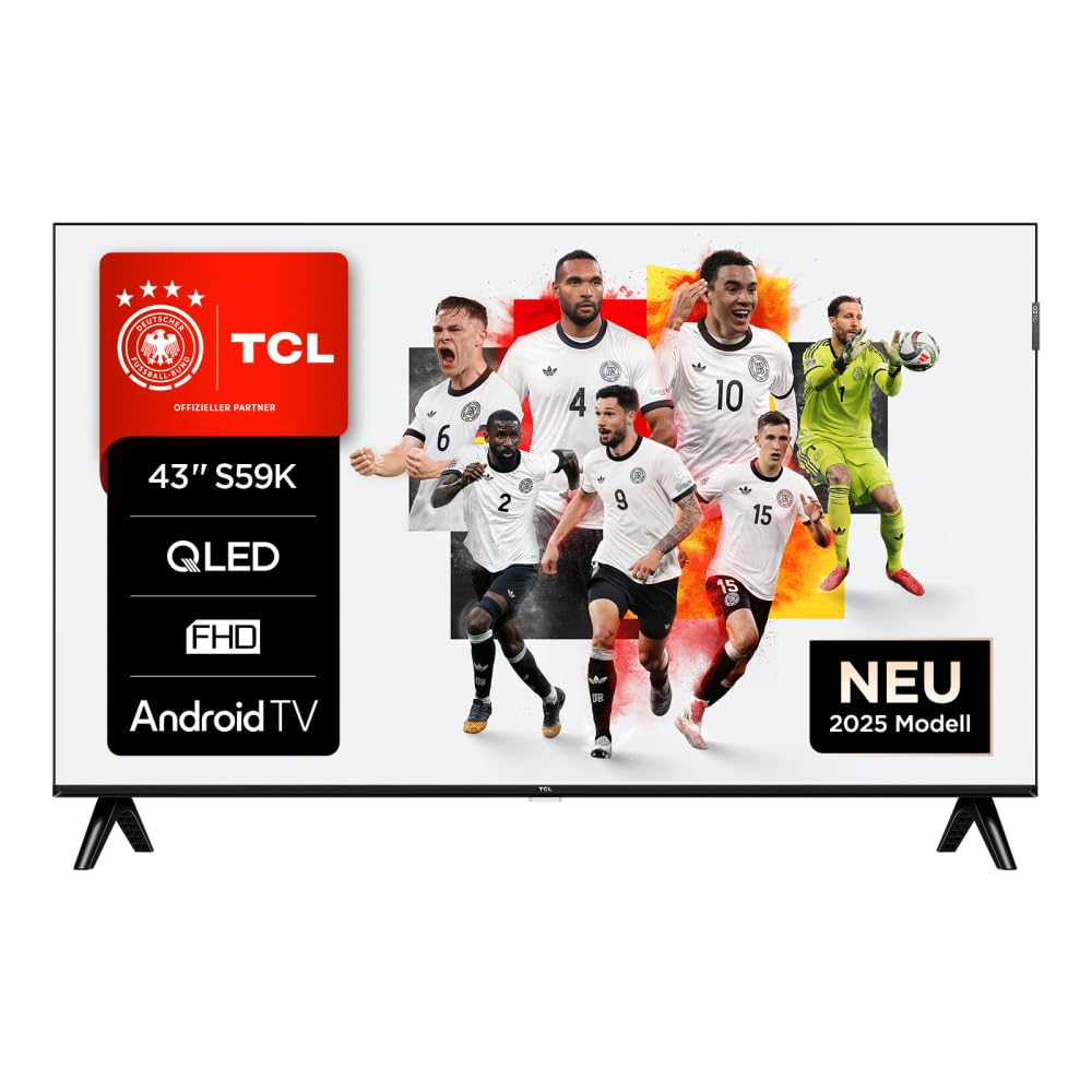 TV QLED Tcl 43S59K 108 cm Full HD Aluminium brossé