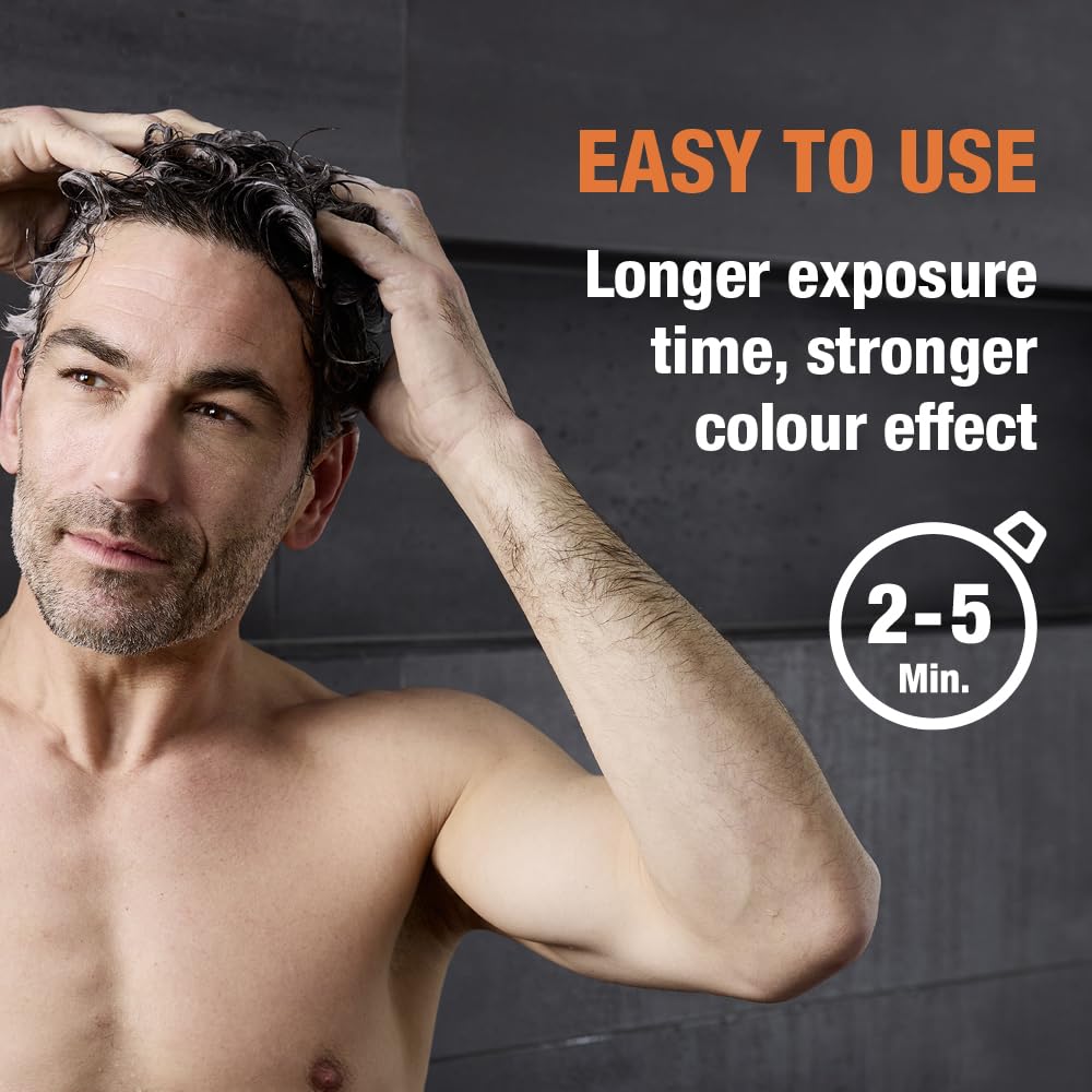 Alpecin Grey Attack MAX Caffeine & Colour Shampoo 1 x 200ml, Gradually Darker and Stronger Hair - Image 4