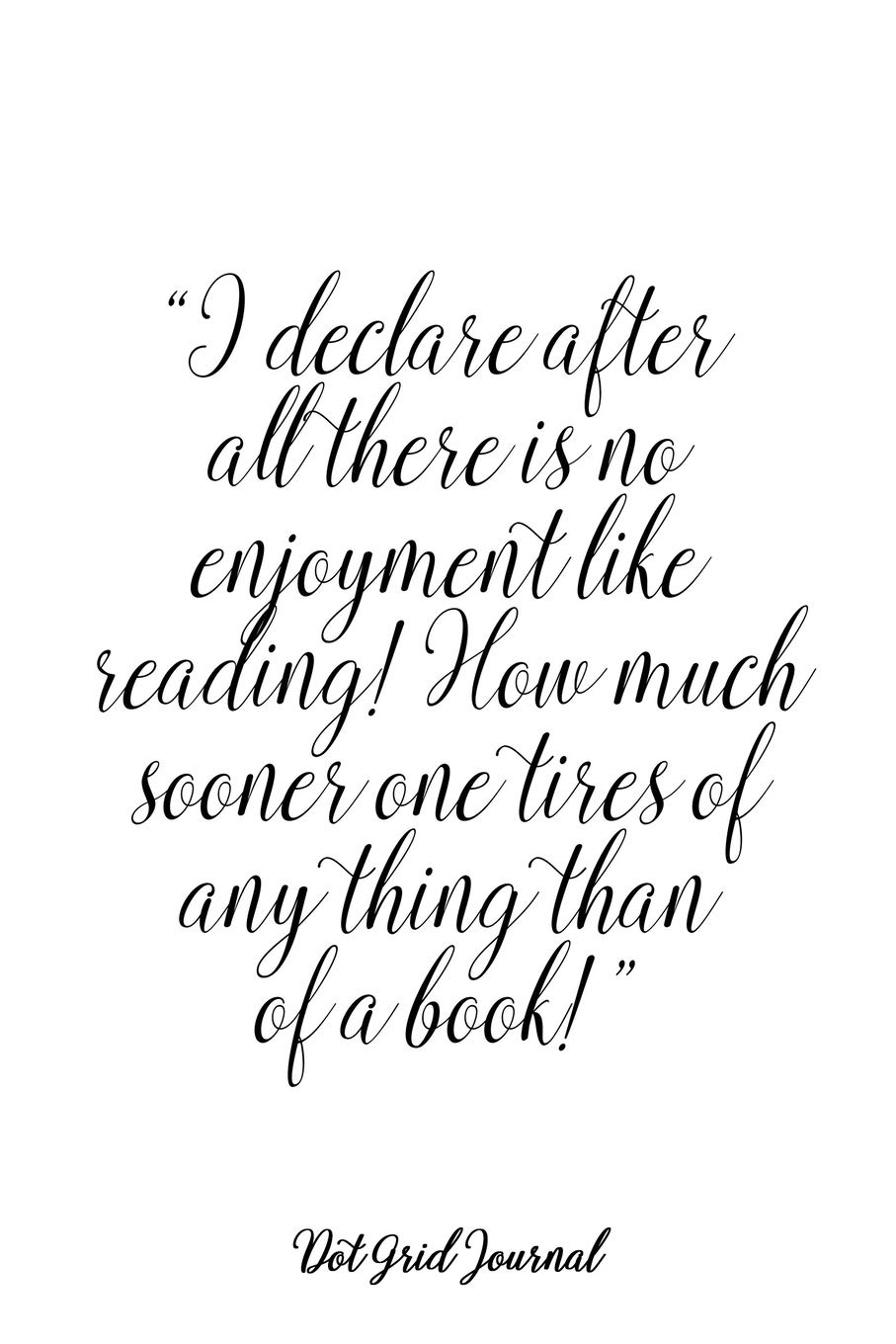 Literary Quote Journal: Jane Austen's Pride And Prejudice Book Quote Bullet Journaling 6x9 Planner With 120 Dotted Pages, Planning Notebook For Women,