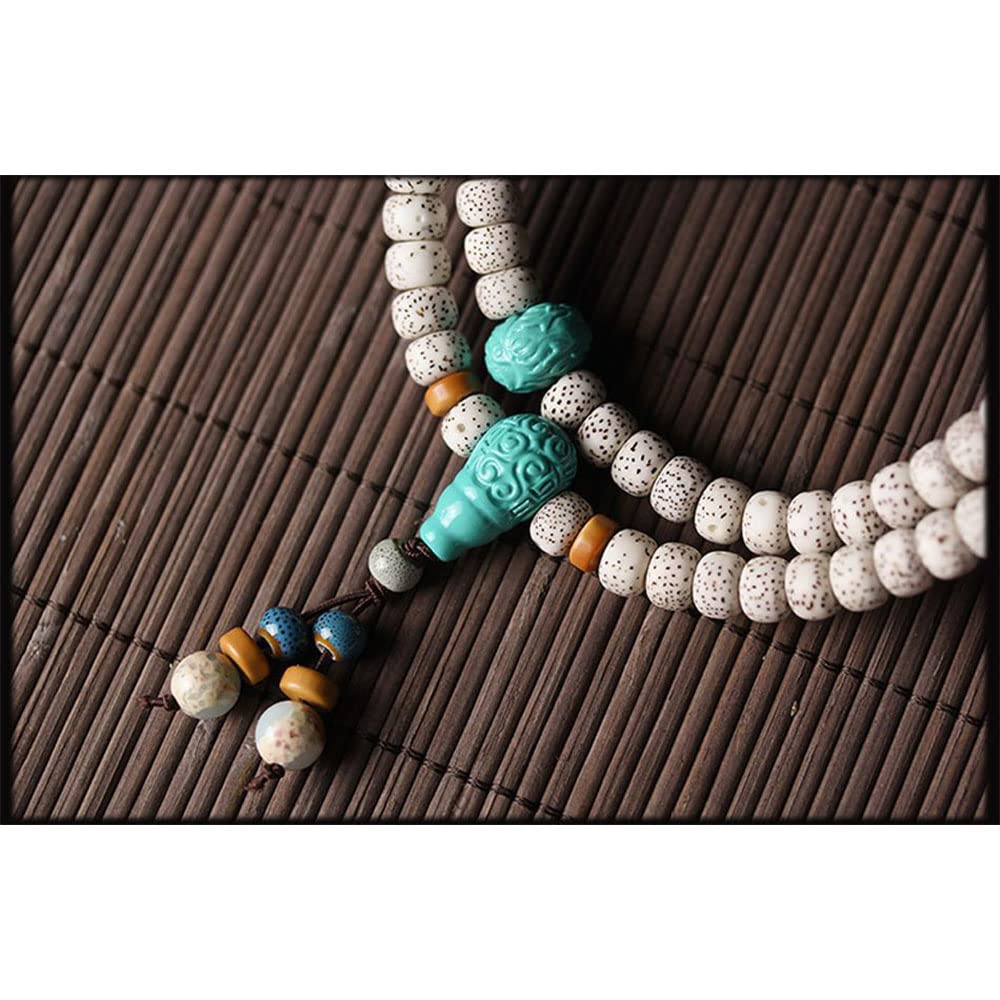 Hainan Star Moon Bodhi Beads 108 Buddha Rosario for la