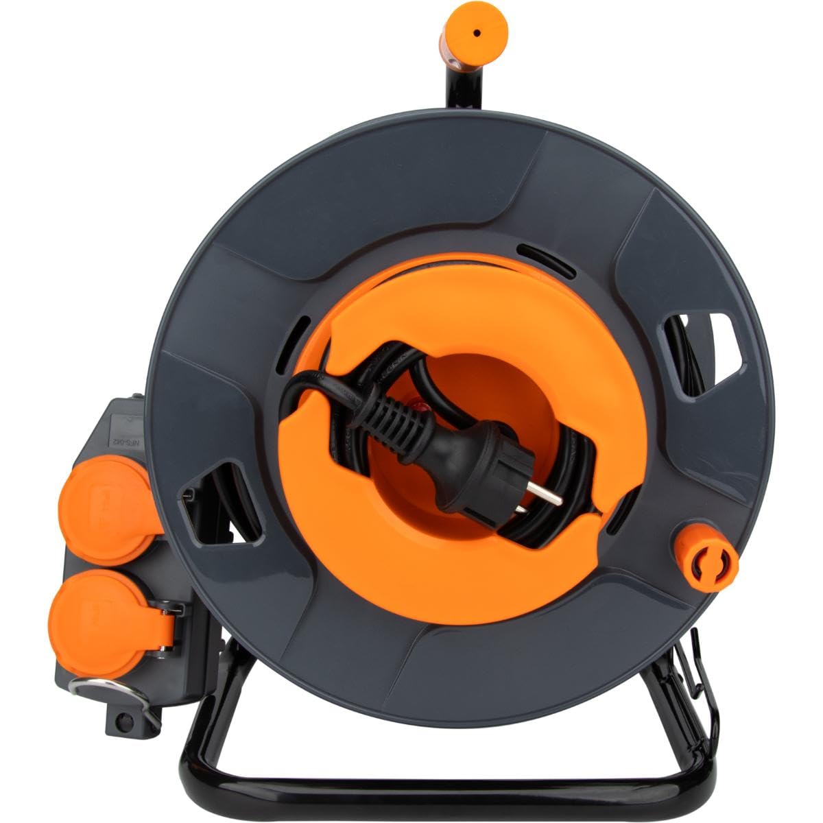 Zenitech - Avvolgitore fai-da-te - 4 prese 16A - 3G1,5 mm² - 30 m - Zenitech