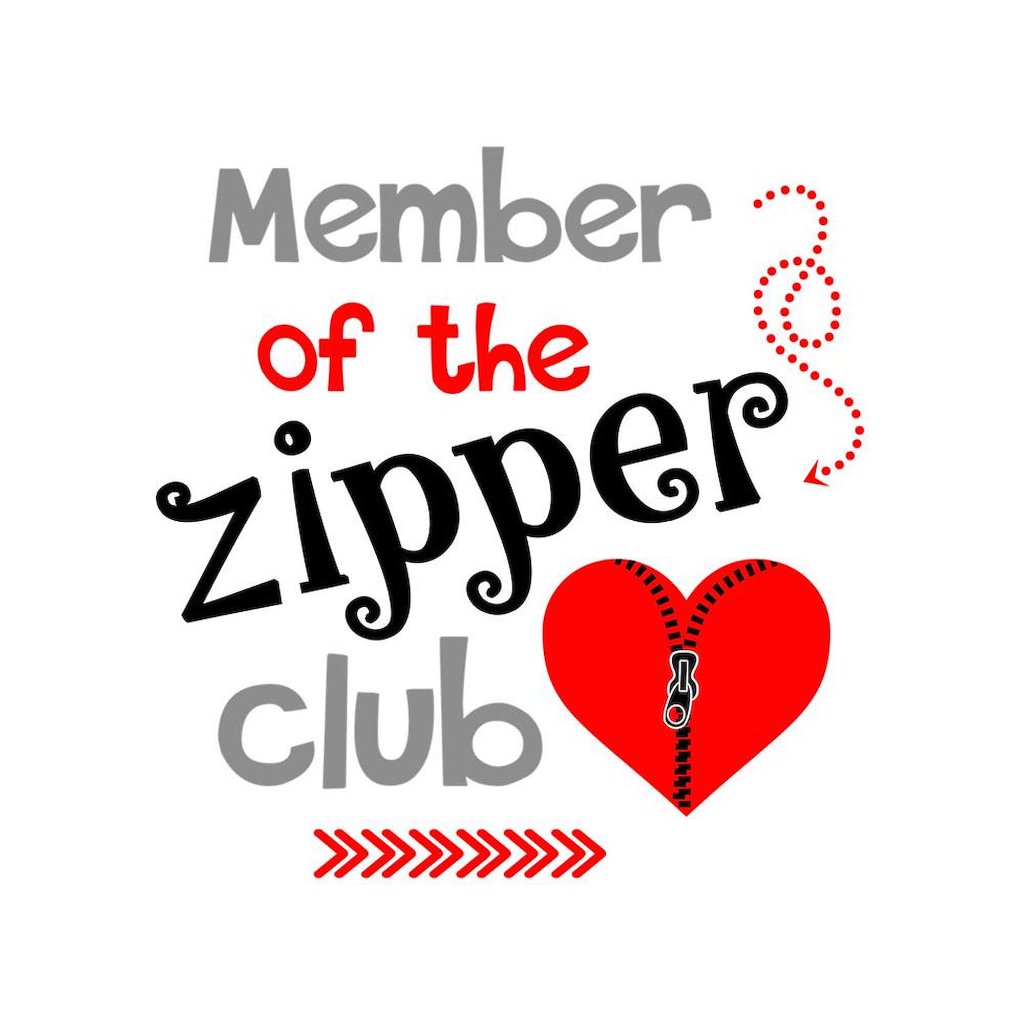 CafePress Member Of The Zipper Club Mugs 11 oz (325 ml) Ceramic Coffee Mug