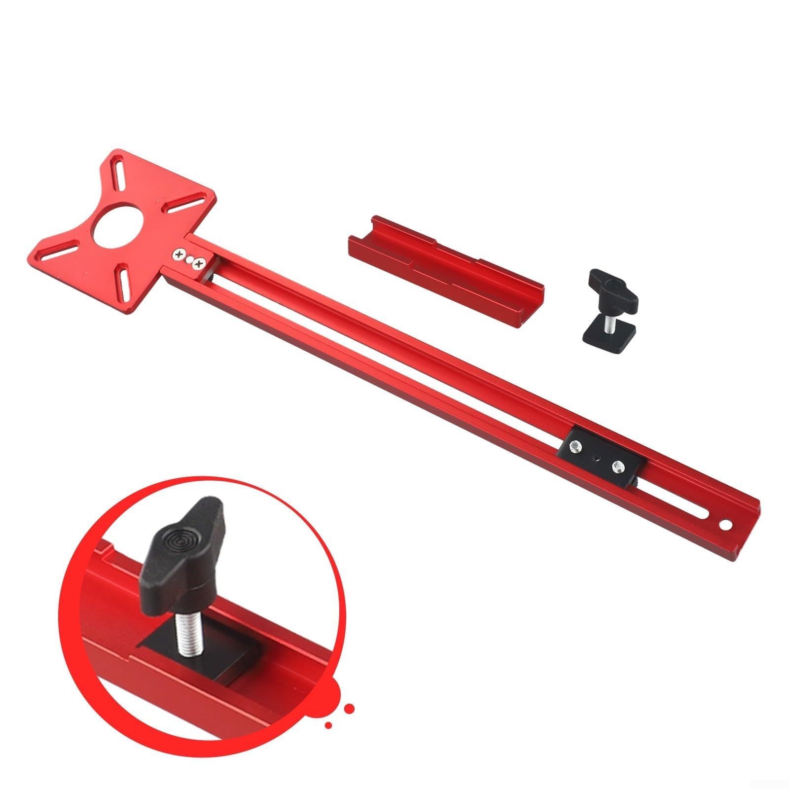 Support de fraisage circulaire, outil parfait pour créer de beaux bords en bois