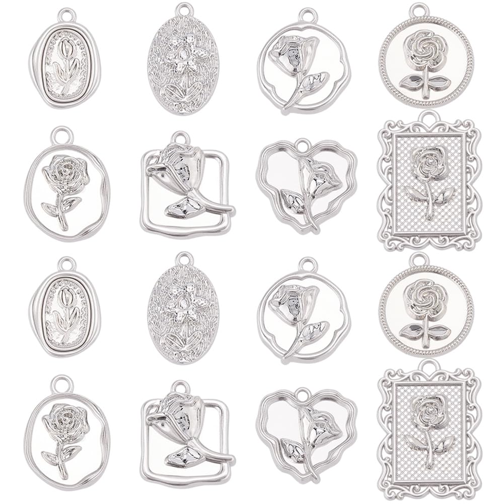 Pendentifs baroques en forme de cœur pour créer vos propres bijoux