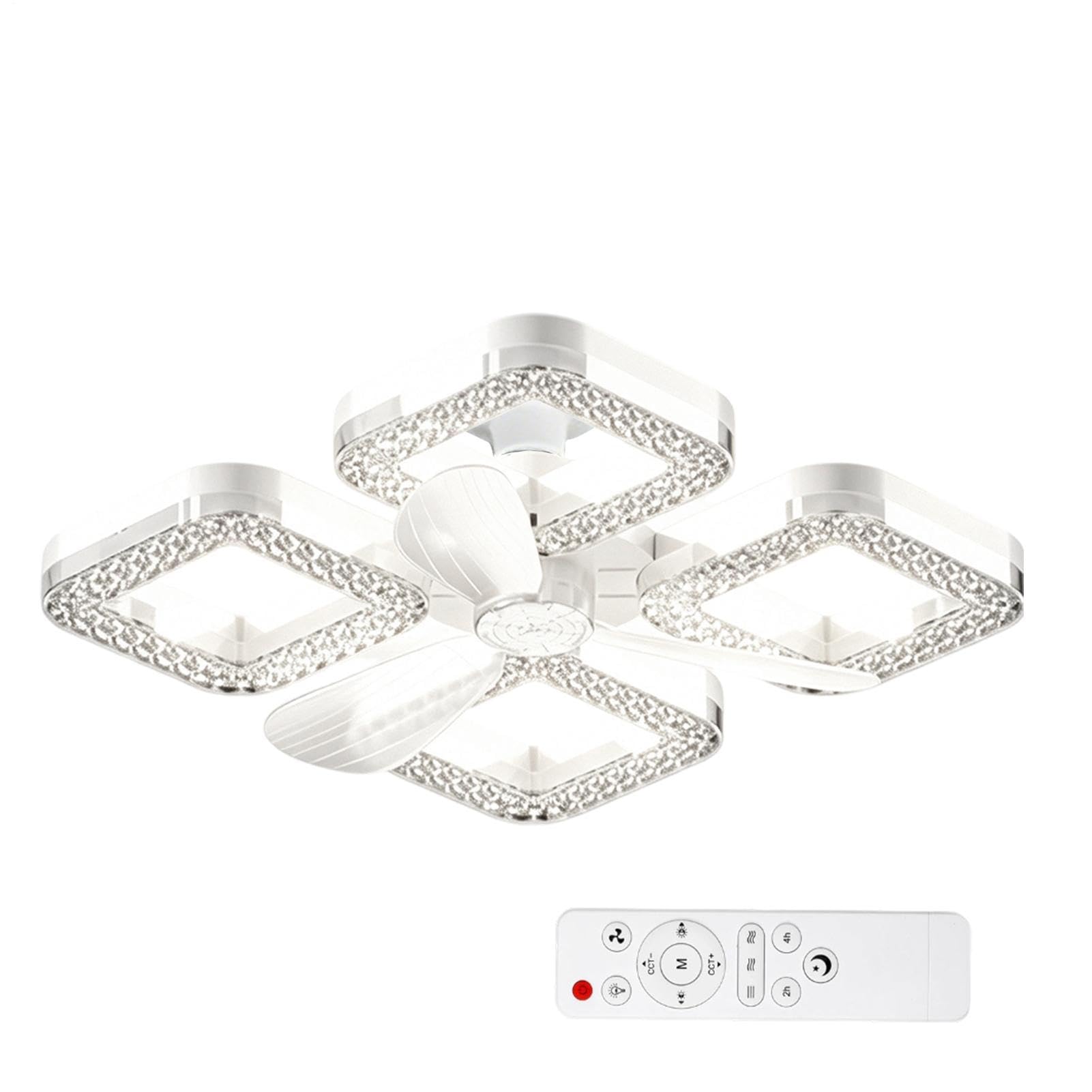 Ventilador de techo con luz silencioso que refresca tu dormitorio 8