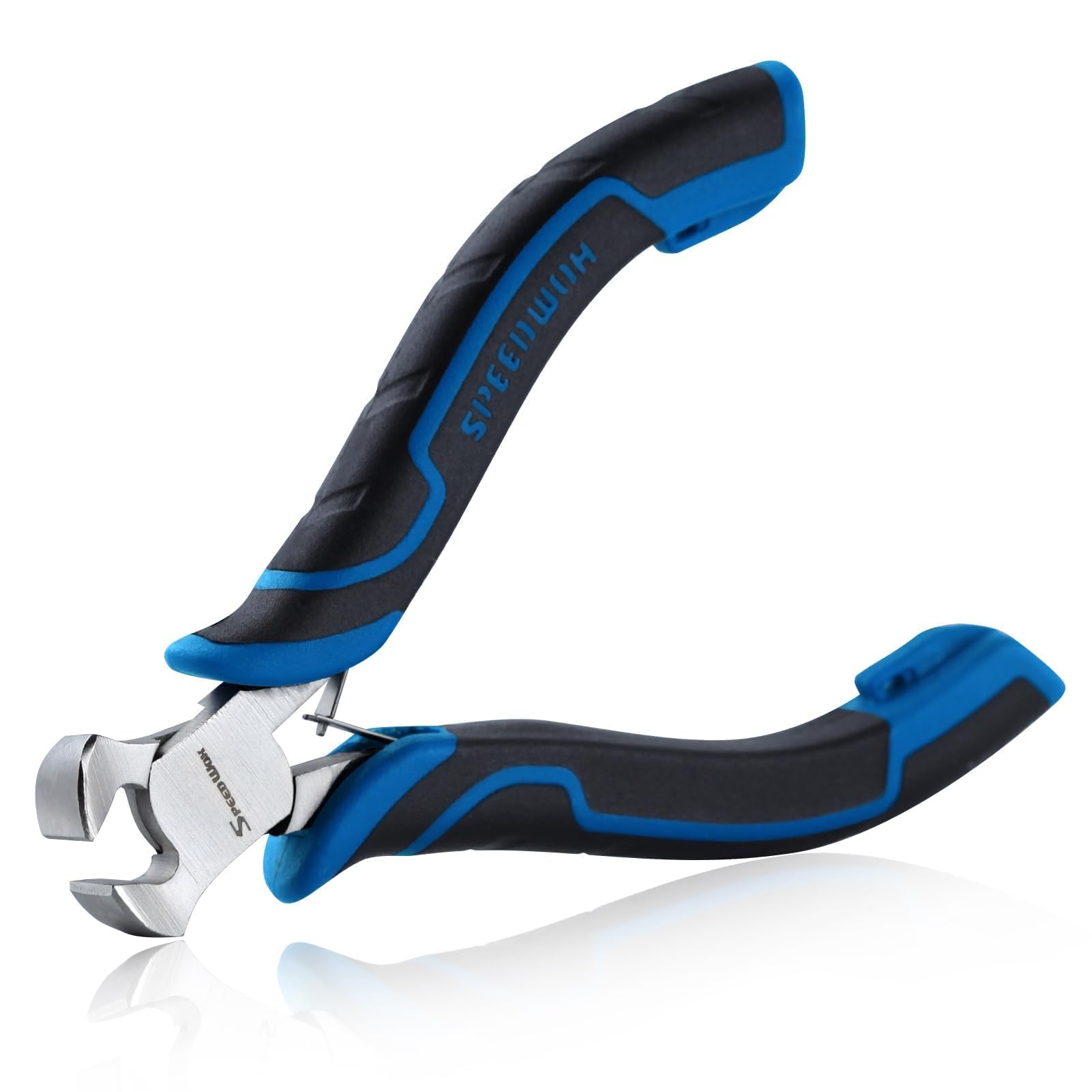 SPEEDWOX 4-Inch Mini End Cutting Pliers for Jewelry Making Mini End Nippers Cutters Pliers Small Jewelry Plier Nail Puller Plier Nail Remover Tool Staple Puller for Zipper Install Stops Repair
