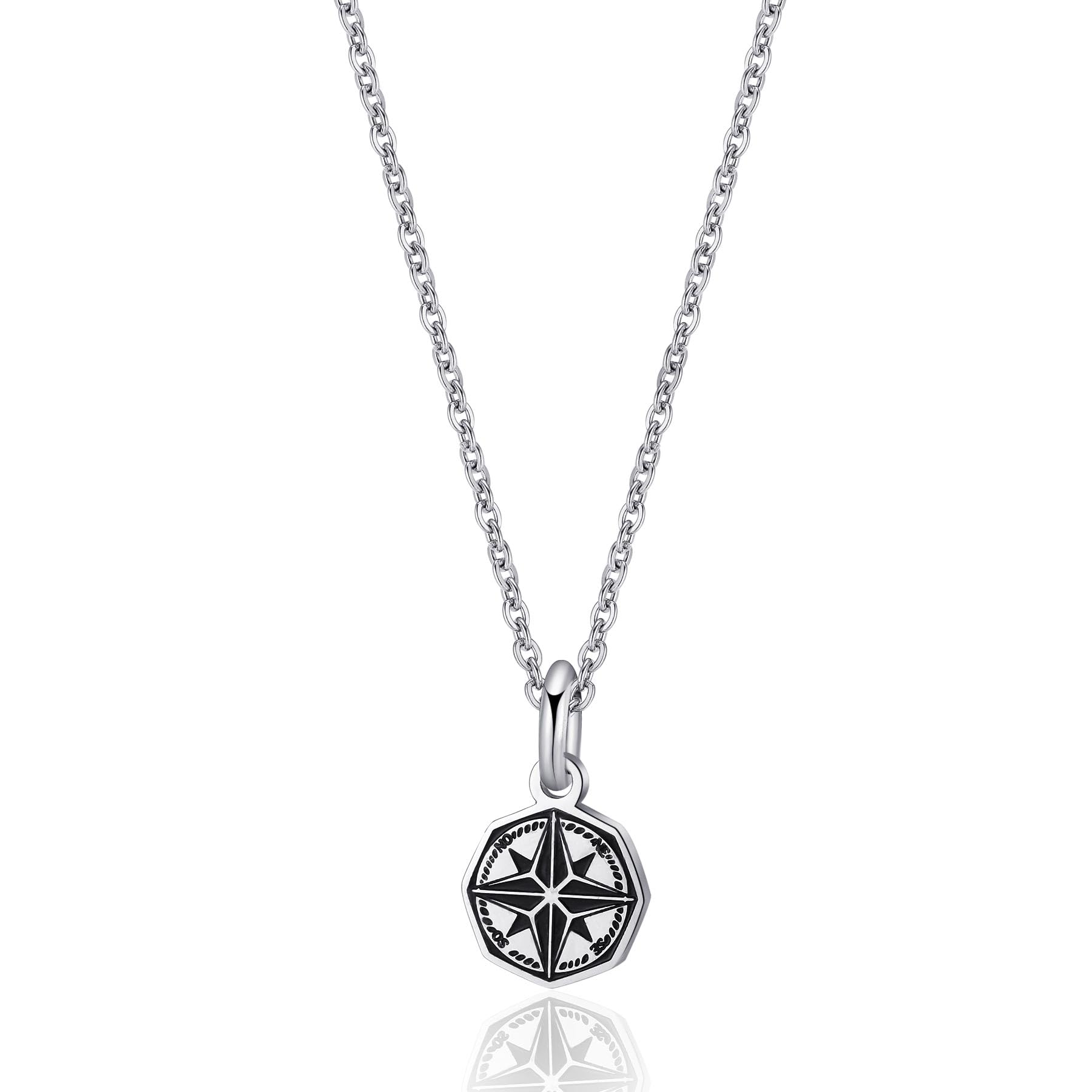 S'AGAPO CLICK COLLANA GIROCOLLO IN ACCIAIO DA DONNA CON FARFALLA SCK279 (3672