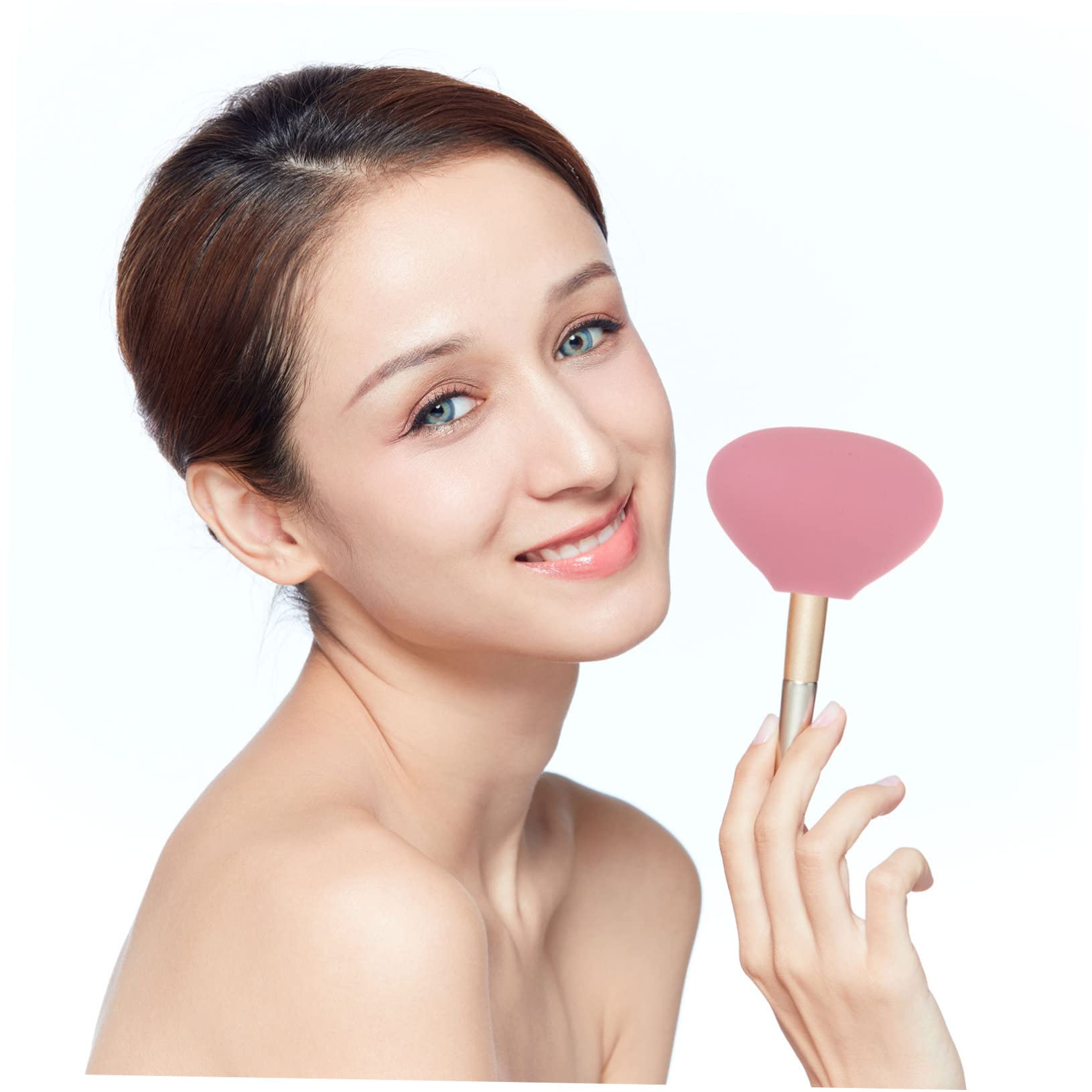 Beaupretty 6piezas Cubiertas De Silicona Para Brochas De Maquillaje De Reutilizables Para Cepillos Mantiene La Forma y Protege Durante Viajes y Almacenamiento