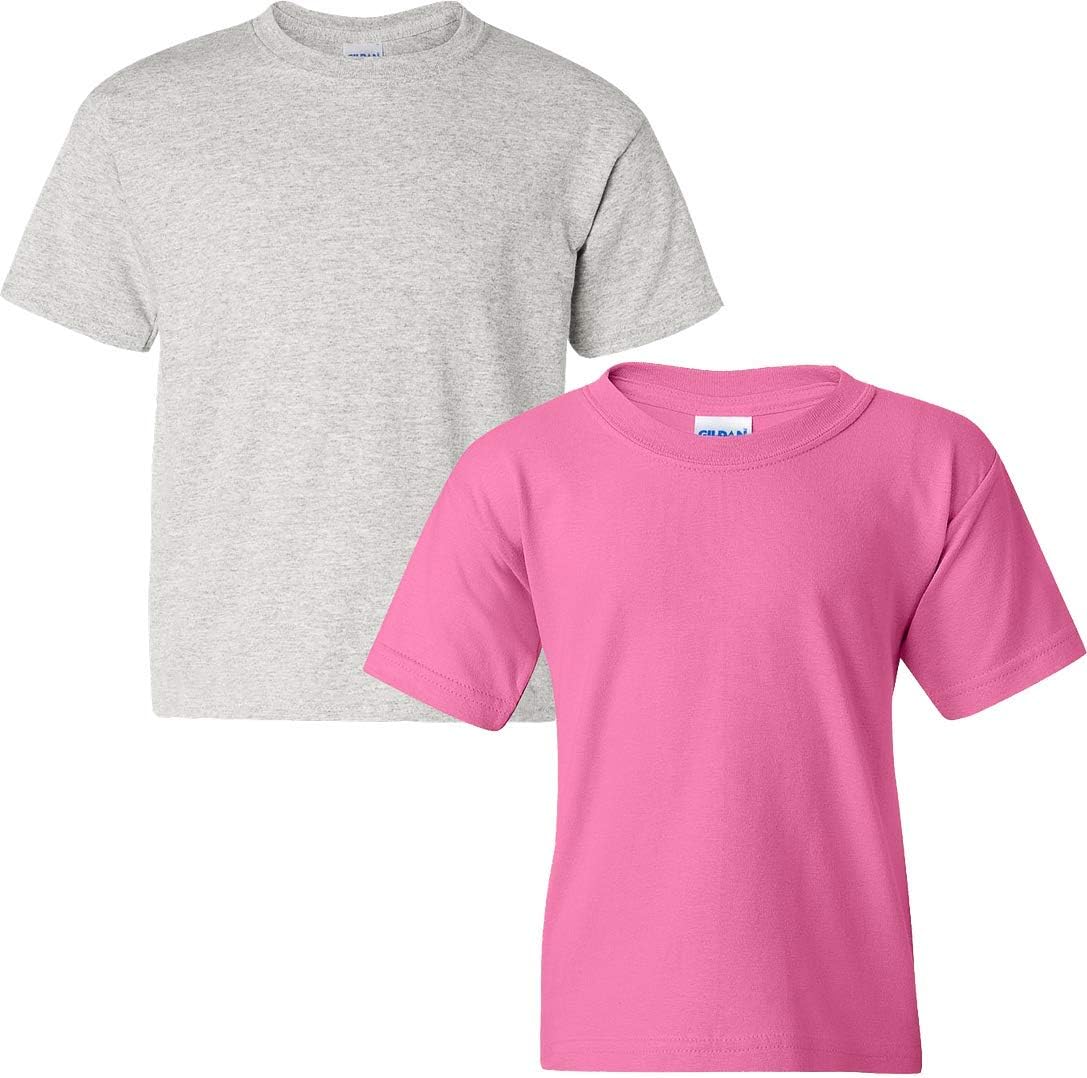Camisetas Gildan Para Mujer - Pack De 2, Algodón Pesado, Talla X-Large, Durabilidad Garantizada