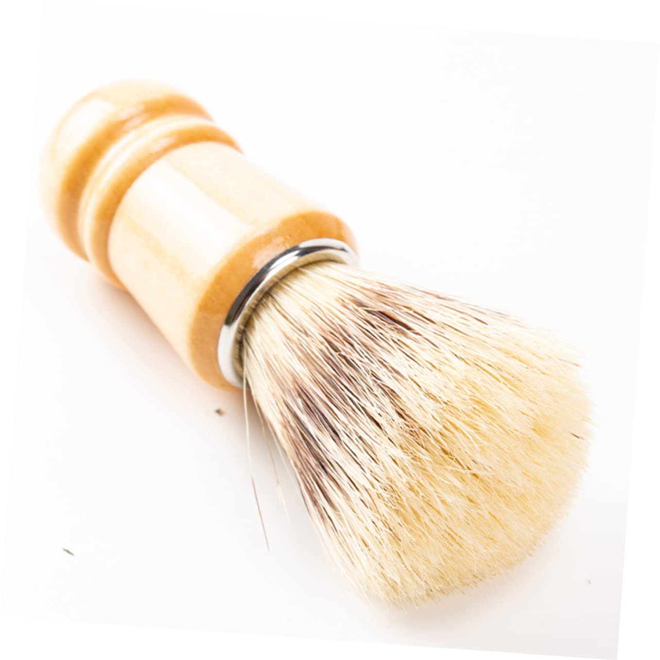 minkissy 6 Pz Spazzola Per Barba Spazzola Per Collo Da Pennello Da Pennello Da Barba Pennelli Da Per Uomo Lana Di Nylon Per Gesso Legno Massiccio Viaggiare