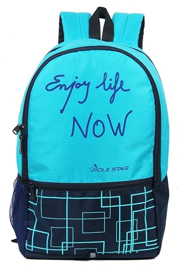 POLESTAR Hero 32 L Casual/ School/ College/ Day light weight Backpack, made with polyester, 1 year warranty - Slogan print