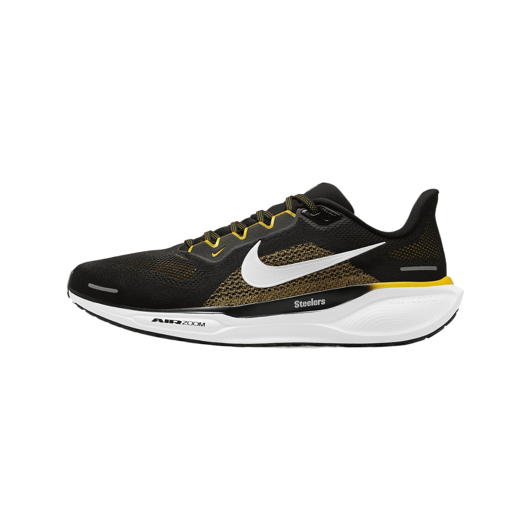 Pegasus 41 Men's Road Running Shoes (FZ5097-001, Black/White/University Gold/White) Size 9