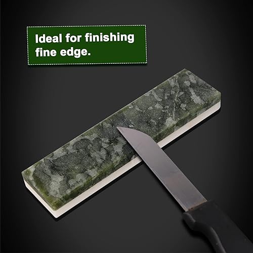 Miniatura 4 de CBRIGHT Sharpening Stone,1pc Dual-Sided Combination Natural Sharpener Whetstone,Polishing&Fine Polishing Agate Stone