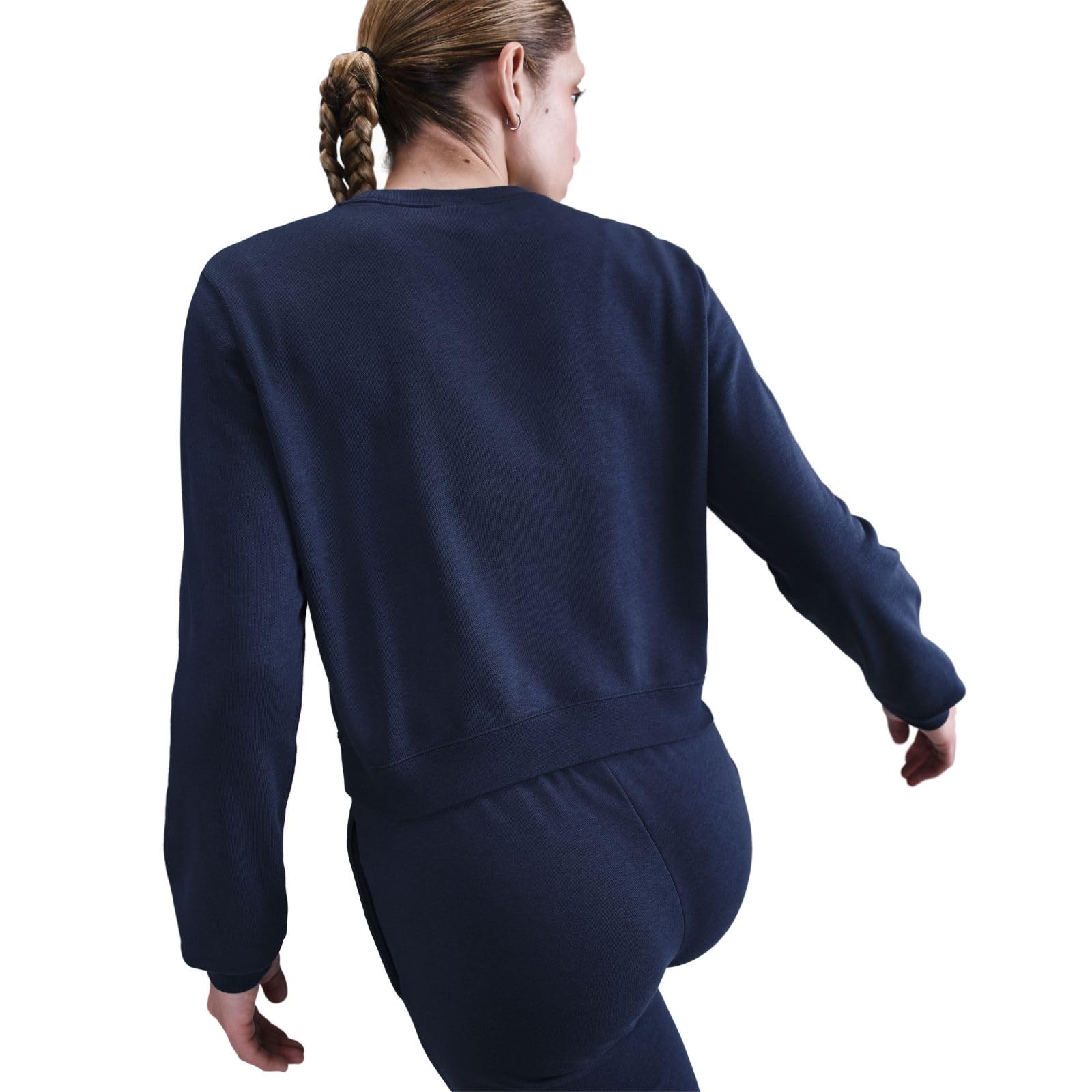Nike Nike Sportswear Chill Terry French-Terry-Sweatshirt mit Rundhalsausschnitt für Damen Felpa French Terry Donna