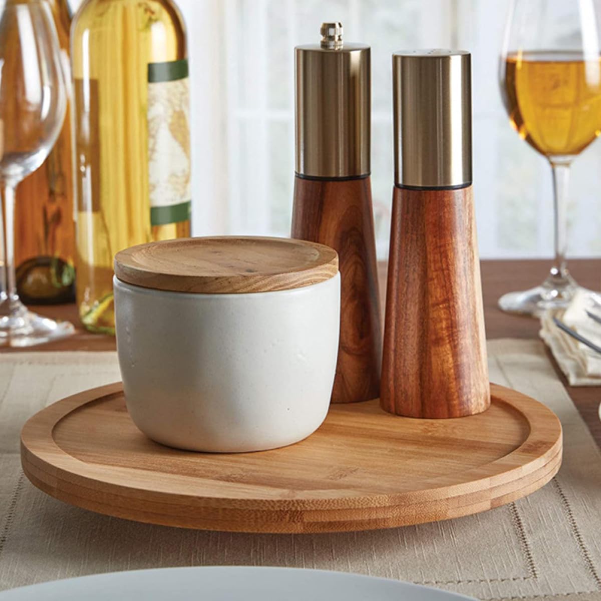 Gramofon z naturalnego drewna, 20 cm, stabilna podstawa do serwowania ciastek, rustykalny stojak na tarty, ciasteczka, do deserów, dekoracja domu