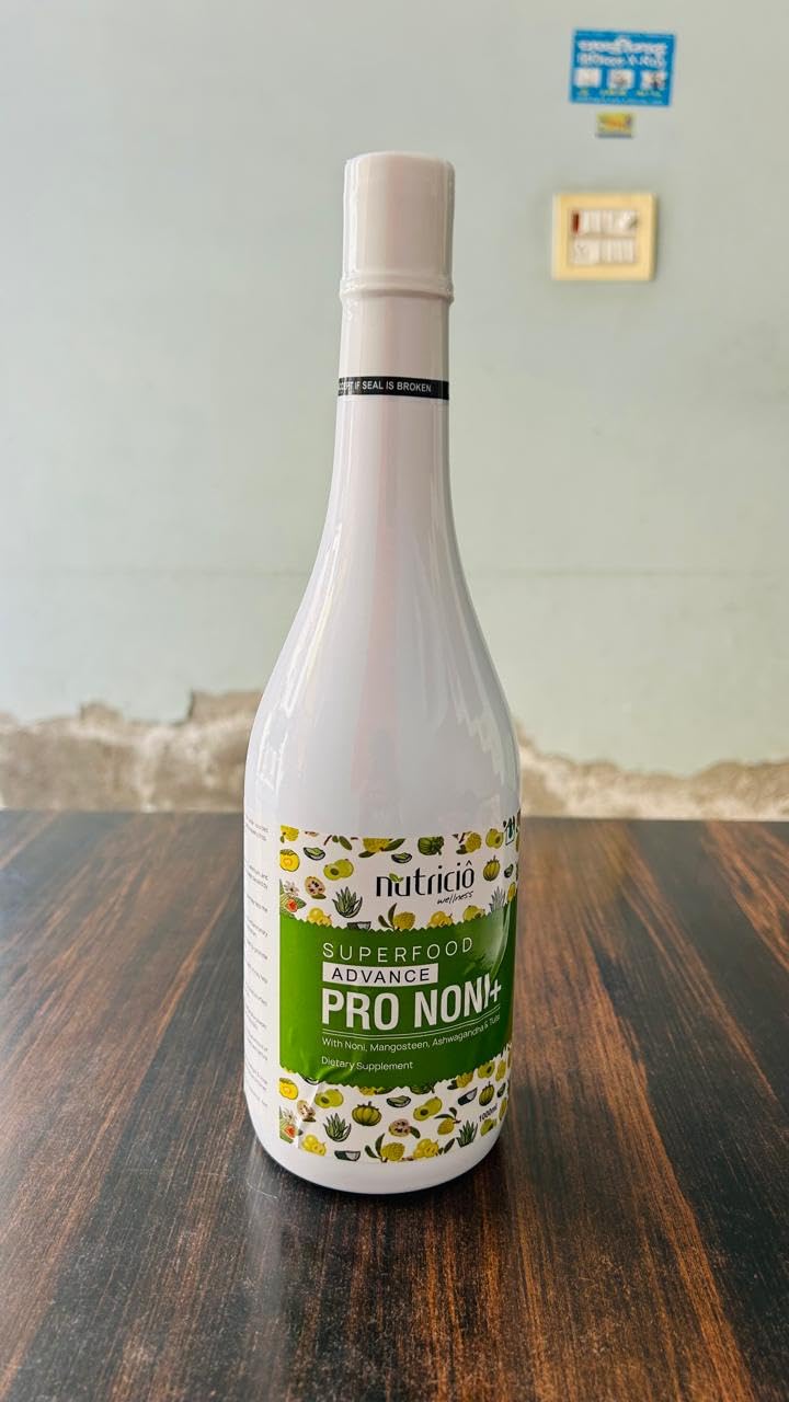 Proveda Nutricio Wellness Superfood New Advance Pro Noni+ Dietary Supplement, 1000ml with goodness of Noni, Alowvera, Ashwagandha, Giloy, Tulsi, Garcinia,Trikatu & Ala — Amazon image 3